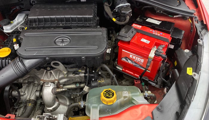 2021 Tata Tiago XZA PLUS PETROL, Petrol, Automatic, 60,348 km, Engine View - Left