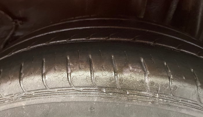 2021 Tata Tiago XZA PLUS PETROL, Petrol, Automatic, 60,348 km, Left Rear Tyre Tread