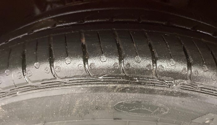 2021 Tata Tiago XZA PLUS PETROL, Petrol, Automatic, 60,348 km, Left Front Tyre Tread