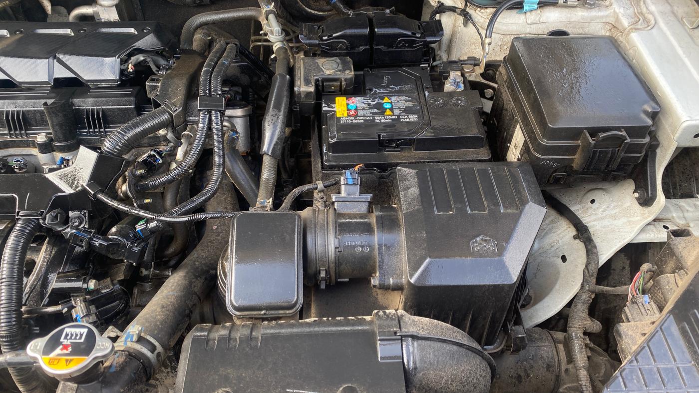 2023 Hyundai Creta SX (O) IVT 1.5 PETROL, Petrol, Automatic, 22,917 km, Engine View - Left