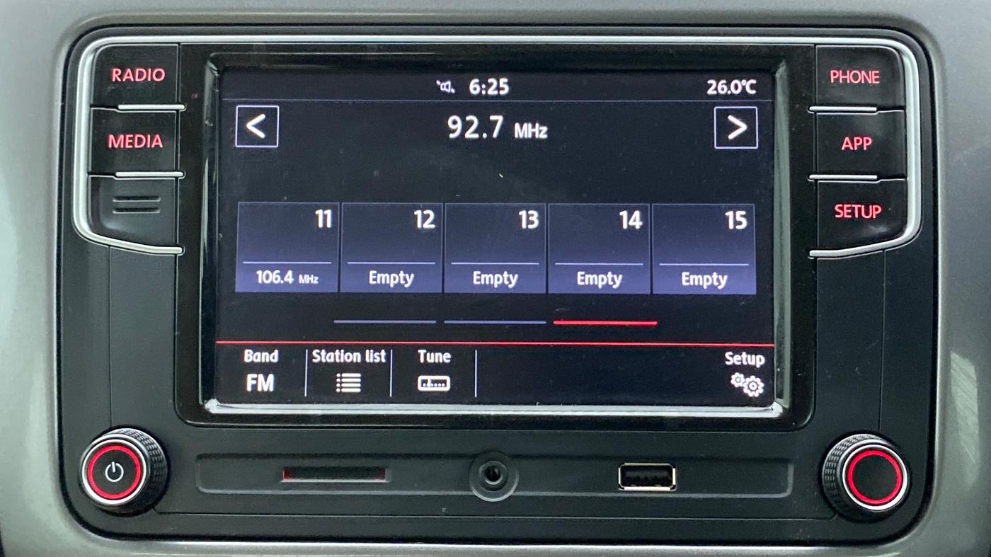 2020 Volkswagen Vento HIGHLINE PLUS 1.0L TSI, Petrol, Manual, 45,949 km, Infotainment System