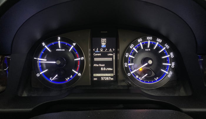 2016 Toyota Innova Crysta 2.8 ZX AT 7 STR, Diesel, Automatic, 57,258 km, Odometer Image