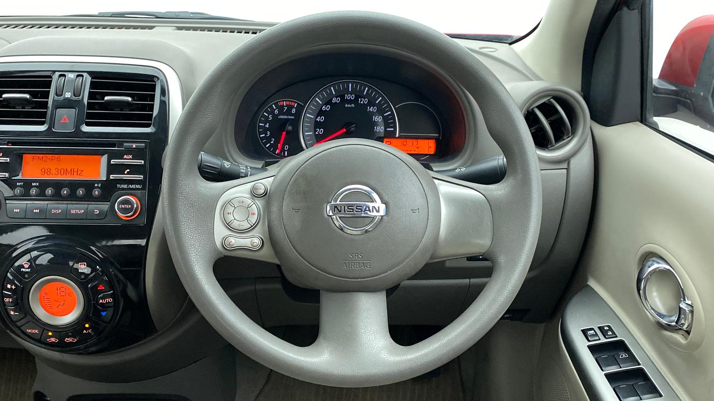2014 Nissan Micra XV CVT, Petrol, Automatic, 35,840 km, Steering Wheel Close Up