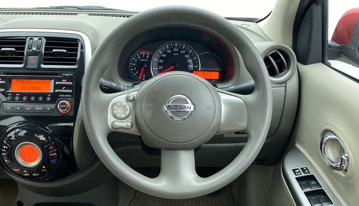 2014 Nissan Micra XV CVT, Petrol, Automatic, 35,840 km, Steering Wheel Close Up