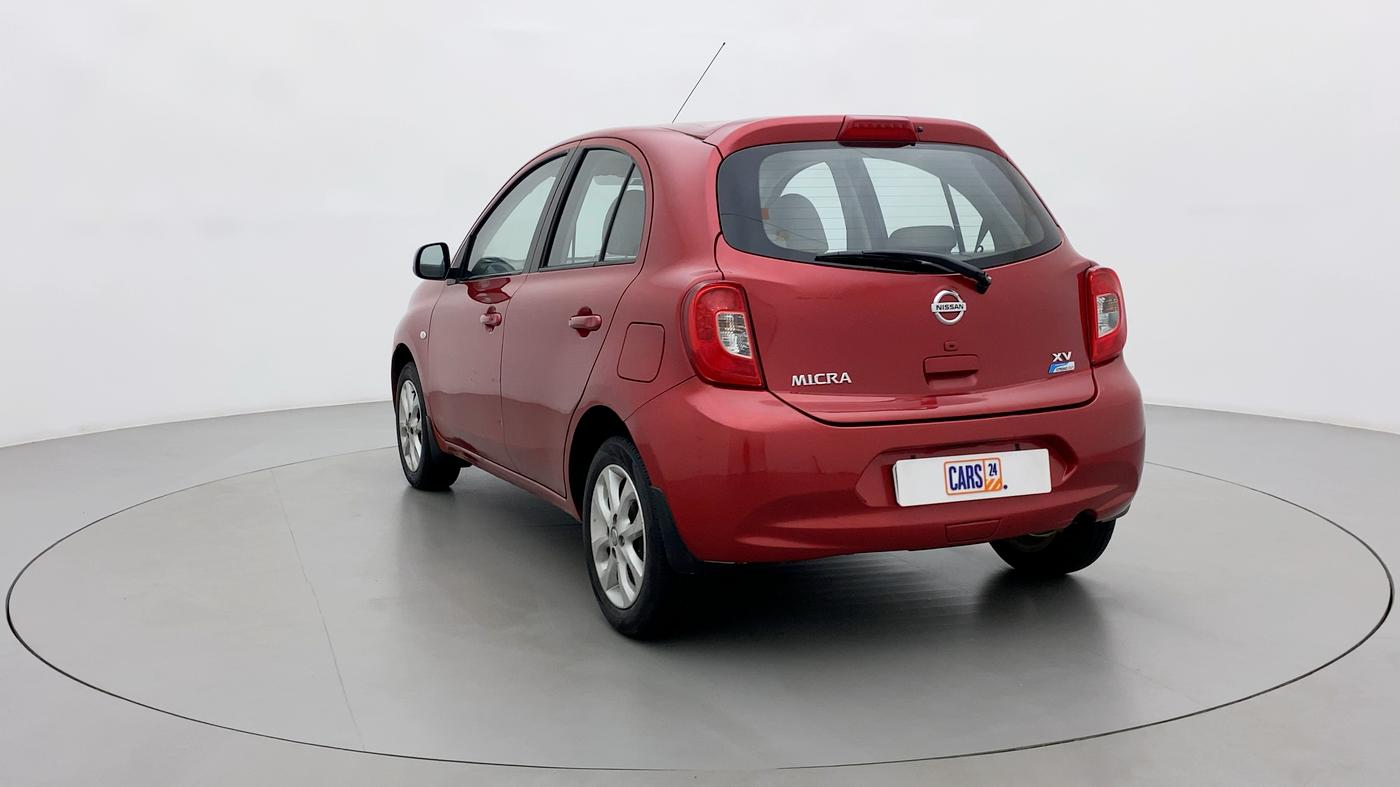 2014 Nissan Micra XV CVT, Petrol, Automatic, 35,840 km, Left Back Diagonal