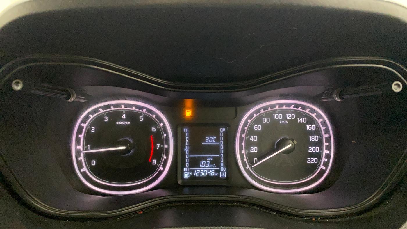 2021 Maruti Vitara Brezza ZXI PLUS, Petrol, Manual, 1,23,033 km, Odometer Image