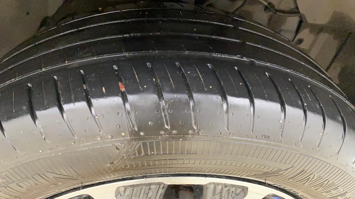 2021 Maruti Vitara Brezza ZXI PLUS, Petrol, Manual, 1,23,033 km, Right Front Tyre Tread