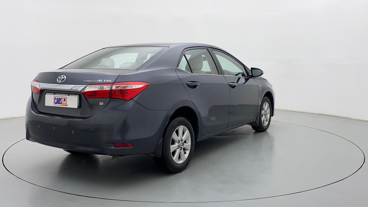 2015 Toyota Corolla Altis G, Petrol, Manual, 80,008 km, Right Back Diagonal