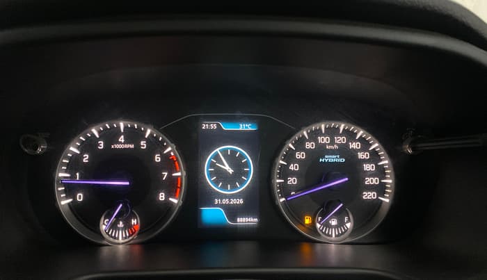 2022 Maruti BREZZA ZXI + SMART HYBRID, Petrol, Manual, 88,894 km, Odometer Image
