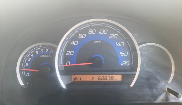 2017 Maruti Wagon R 1.0 VXI, Petrol, Manual, 60,873 km, Odometer Image