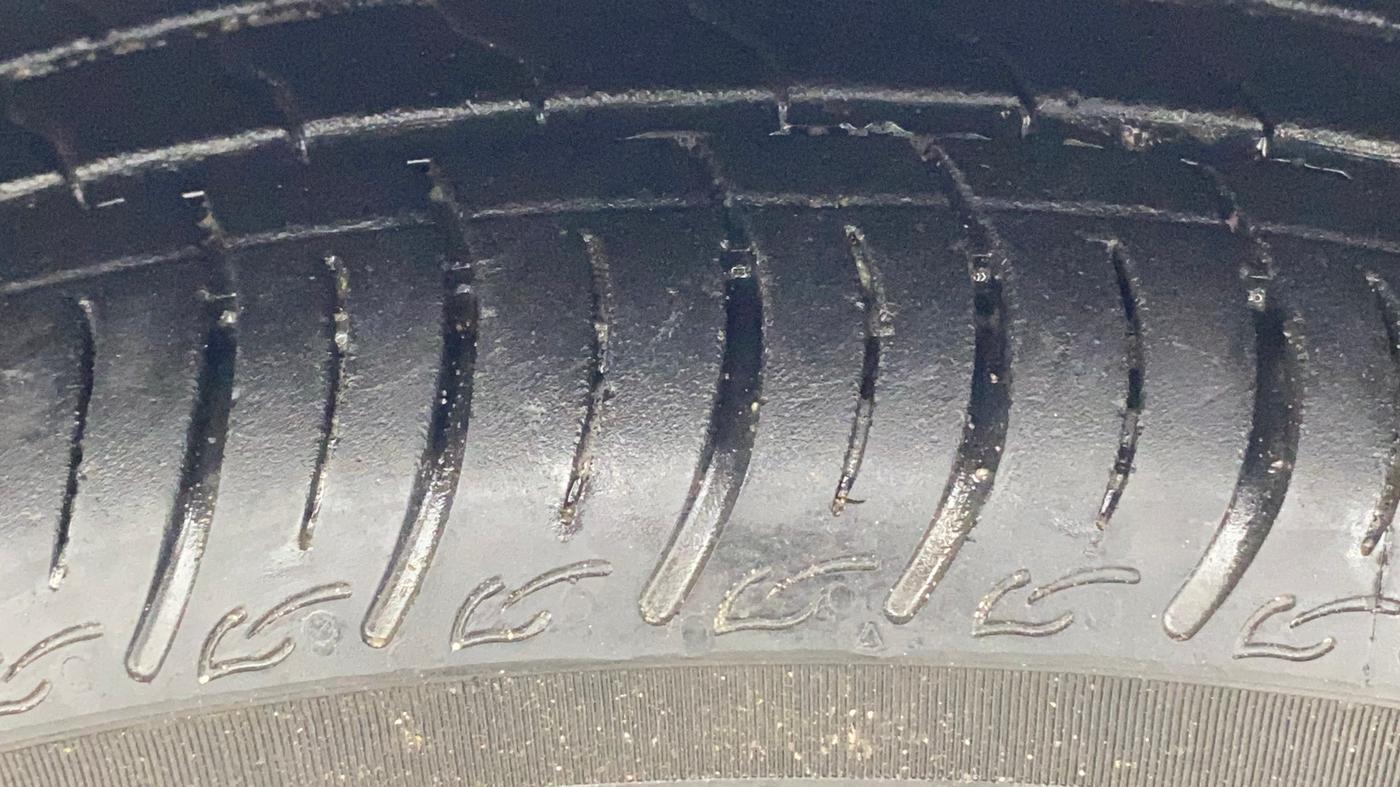 2023 Tata TIGOR XZ CNG, CNG, Manual, 40,968 km, Left Front Tyre Tread