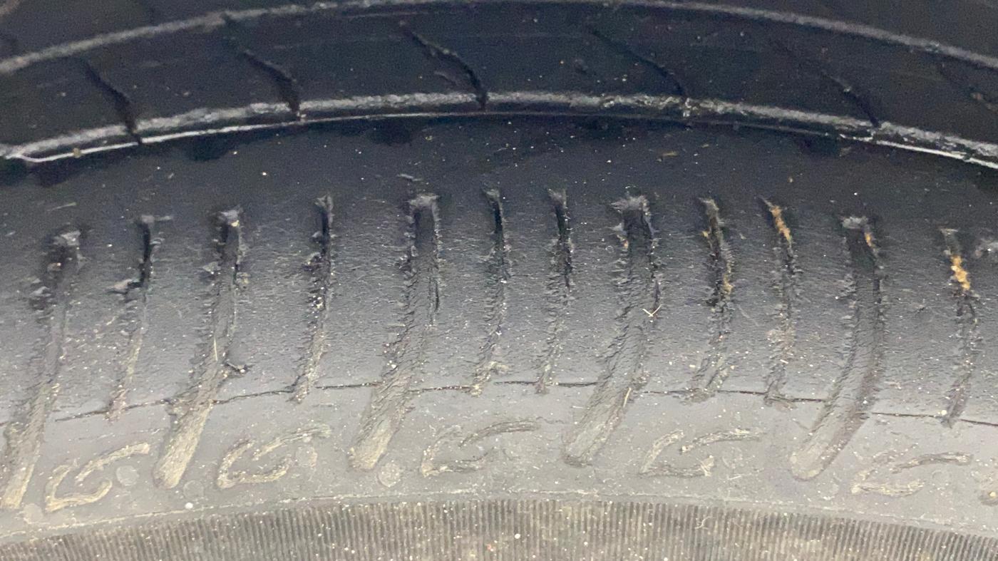 2023 Tata TIGOR XZ CNG, CNG, Manual, 40,968 km, Right Rear Tyre Tread