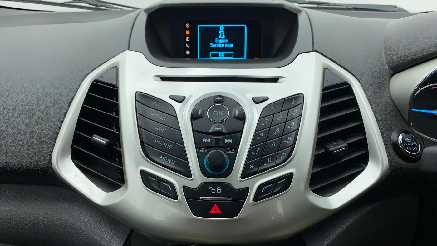 2016 Ford Ecosport TITANIUM+ 1.5L DIESEL, Diesel, Manual, 1,13,937 km, Infotainment System