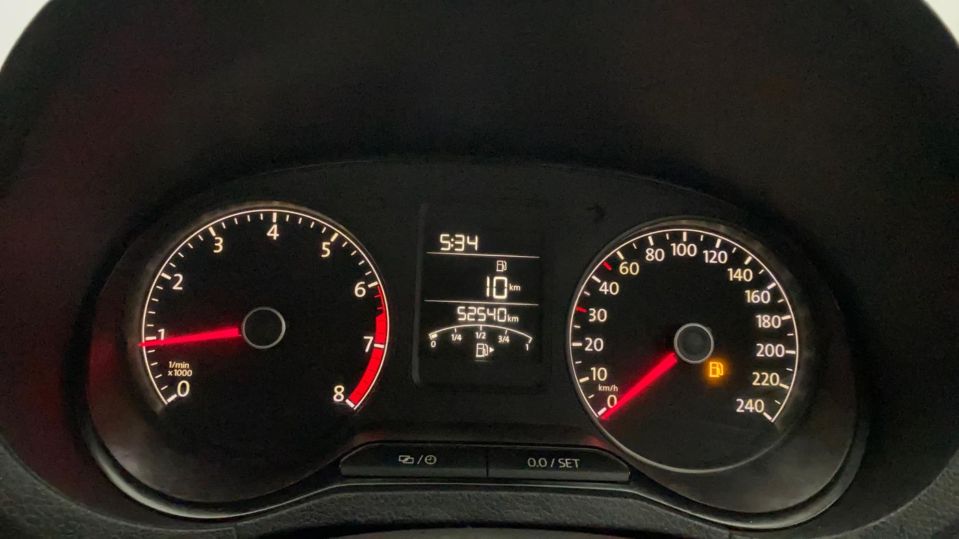 2017 Volkswagen Ameo HIGHLINE1.2L, Petrol, Manual, 52,616 km, Odometer Image