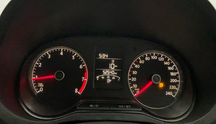 2017 Volkswagen Ameo HIGHLINE1.2L, Petrol, Manual, 52,535 km, Odometer Image