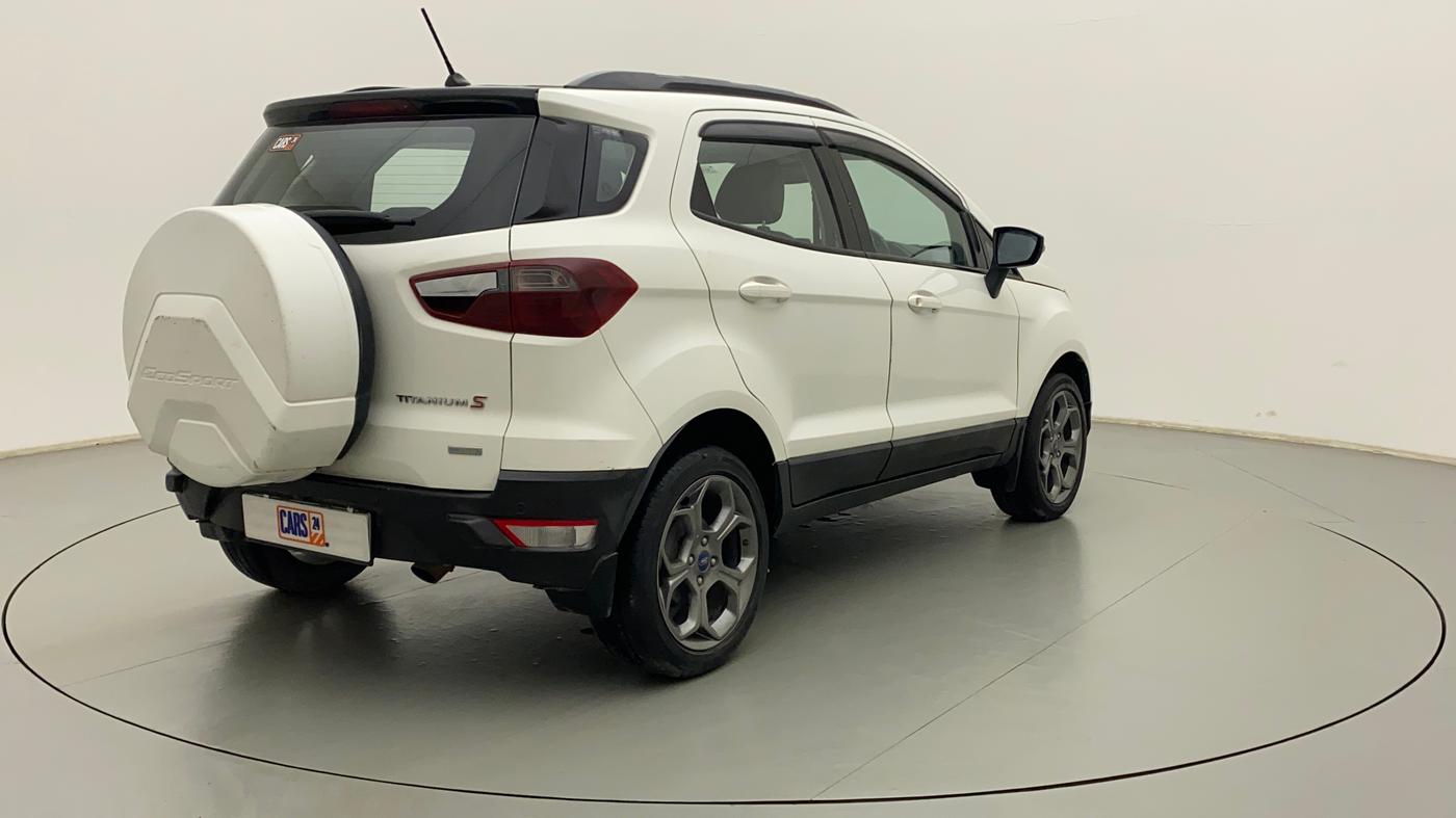 2018 Ford Ecosport TITANIUM 1.0L ECOBOOST SPORTS(SUNROOF), Petrol, Manual, 52,850 km, Right Back Diagonal