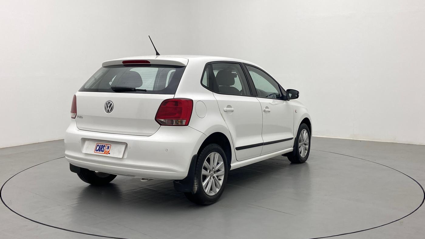 2014 Volkswagen Polo HIGHLINE1.2L PETROL, Petrol, Manual, 68,345 km, Right Back Diagonal