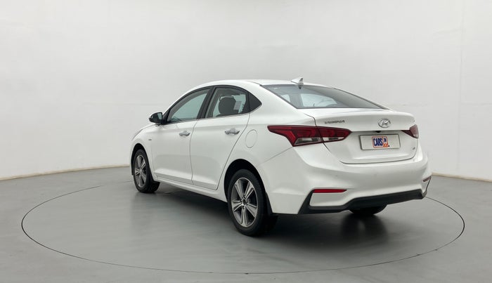 2018 Hyundai Verna 1.6 CRDI SX + AT, Diesel, Automatic, 90,944 km, Left Back Diagonal