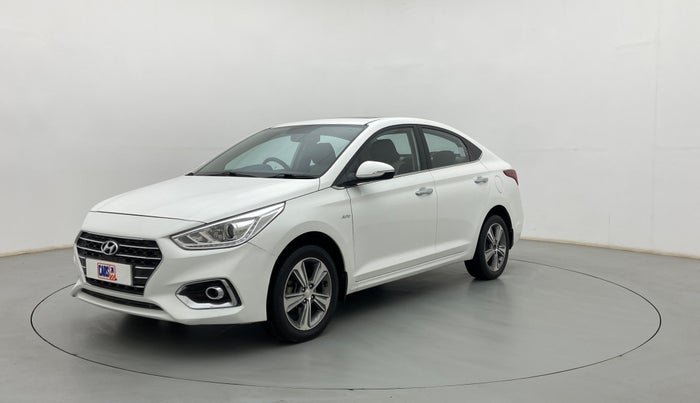 2018 Hyundai Verna 1.6 CRDI SX + AT, Diesel, Automatic, 90,944 km, Left Front Diagonal