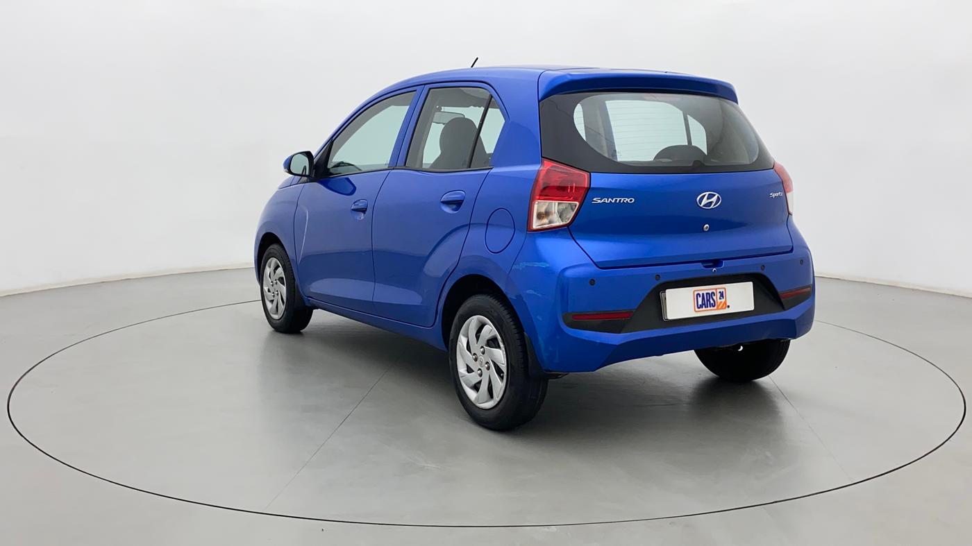 2018 Hyundai NEW SANTRO SPORTZ AMT, Petrol, Automatic, 19,015 km, Left Back Diagonal