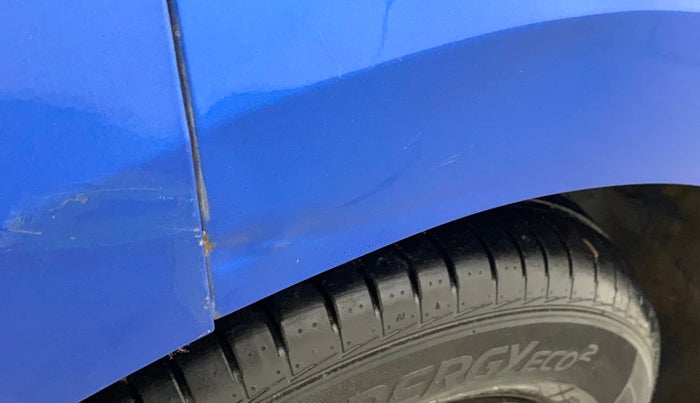 2018 Hyundai NEW SANTRO SPORTZ AMT, Petrol, Automatic, 19,015 km, Right quarter panel - Slightly dented