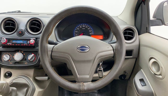 2014 Datsun Go T, Petrol, Manual, 28,310 km, Steering Wheel Close Up