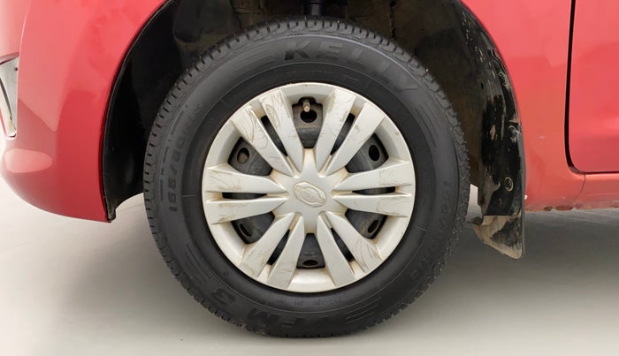 2014 Datsun Go T, Petrol, Manual, 28,310 km, Left Front Wheel