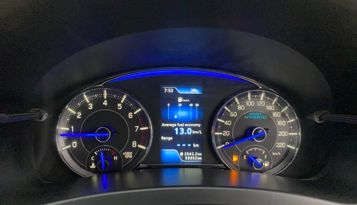 2022 Maruti Ciaz ZETA 1.5 SHVS MT PETROL, Petrol, Manual, 53,025 km, Odometer Image