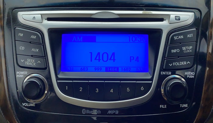 2014 Hyundai Verna FLUIDIC 1.6 VTVT SX AT, Petrol, Automatic, 42,047 km, Infotainment System