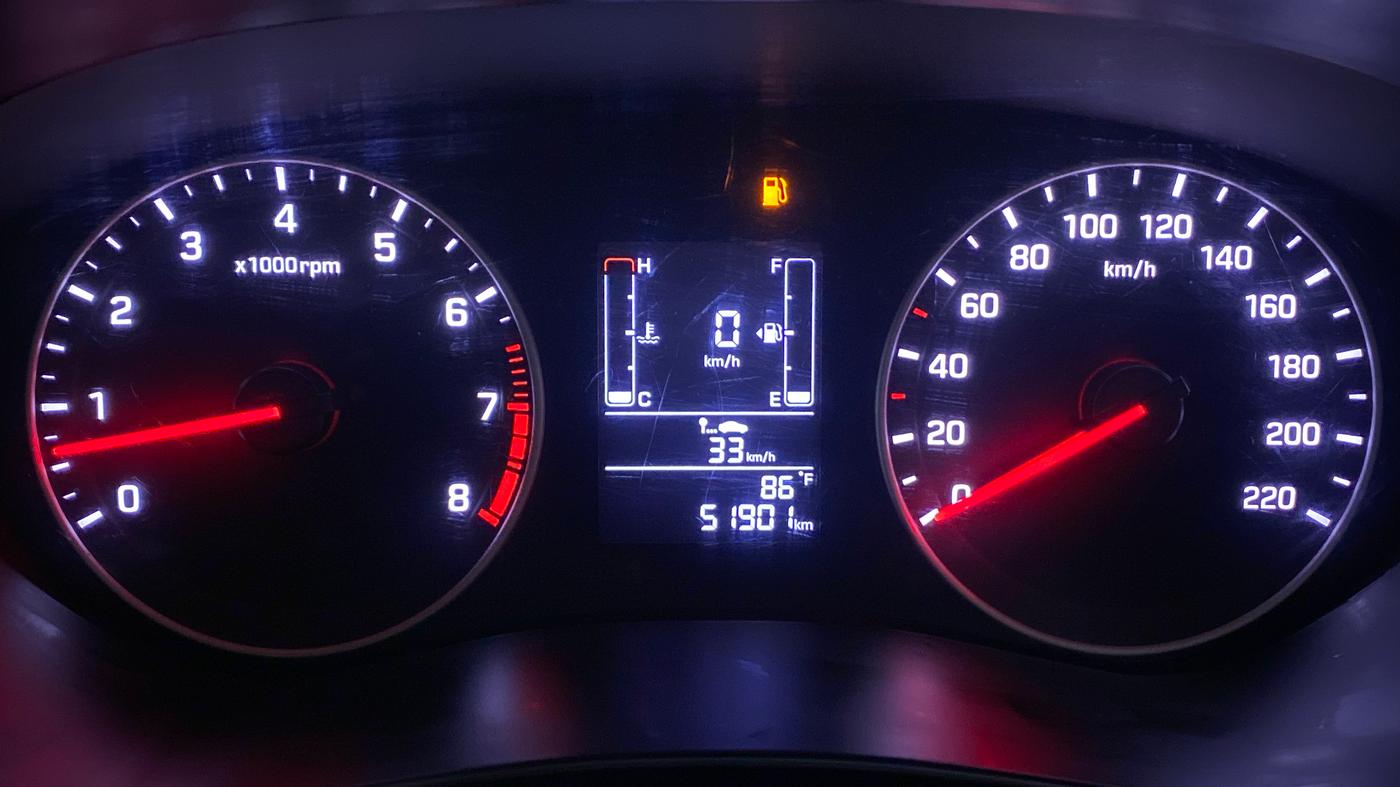 2019 Hyundai Elite i20 SPORTZ PLUS 1.2, Petrol, Manual, 52,314 km, Odometer Image