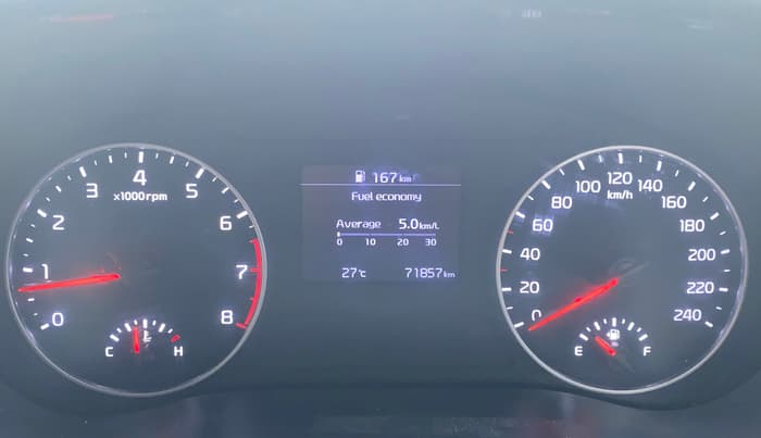 2019 KIA SELTOS HTX 1.5 PETROL, Petrol, Manual, 71,857 km, Odometer Image
