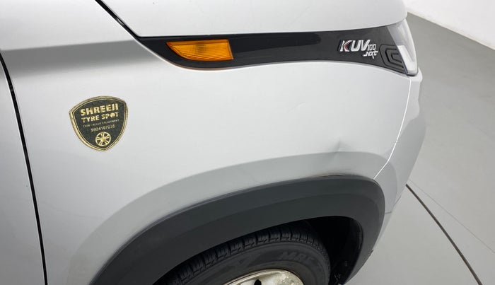 2018 Mahindra KUV 100 NXT K2 P 6 STR, Petrol, Manual, 40,830 km, Right fender - Slightly dented
