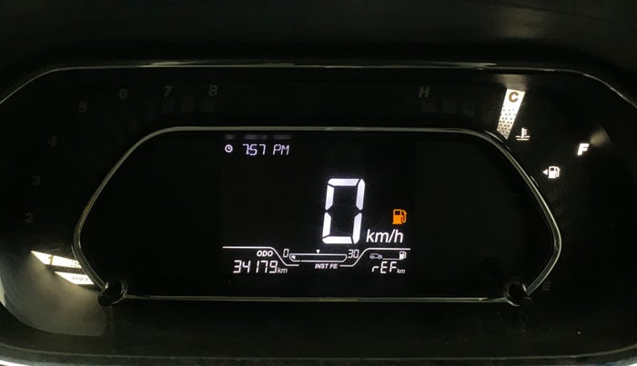 2022 Tata Tiago XZ PLUS PETROL, Petrol, Manual, 34,138 km, Odometer Image