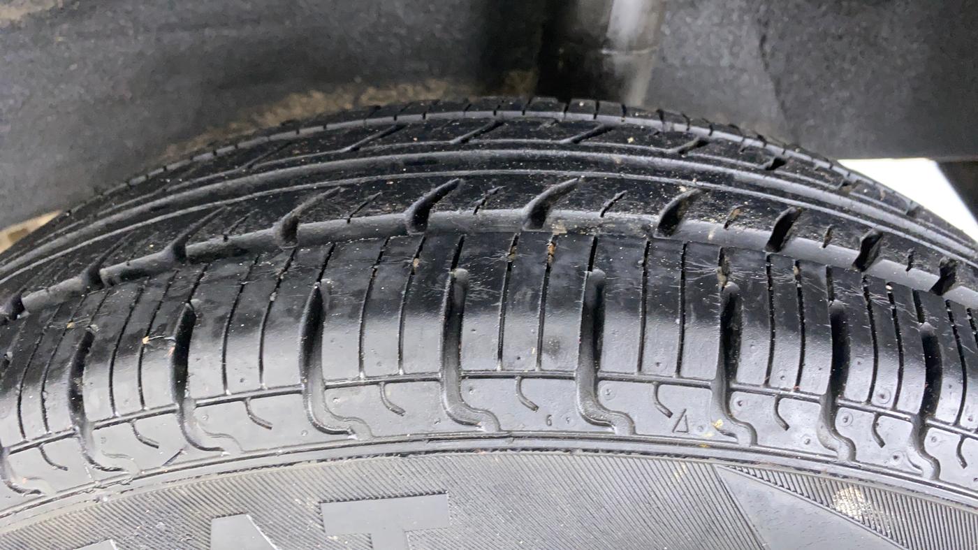 2019 Datsun Redi Go A, Petrol, Manual, 17,671 km, Left Rear Tyre Tread