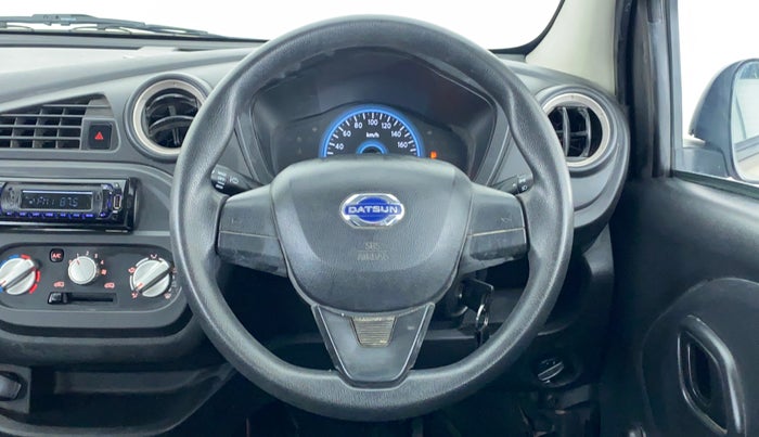 2019 Datsun Redi Go A, Petrol, Manual, 17,671 km, Steering Wheel Close Up