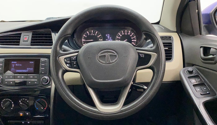 2015 Tata Zest XMA F-TRONIC DIESEL, Diesel, Automatic, 1,16,242 km, Steering Wheel Close Up
