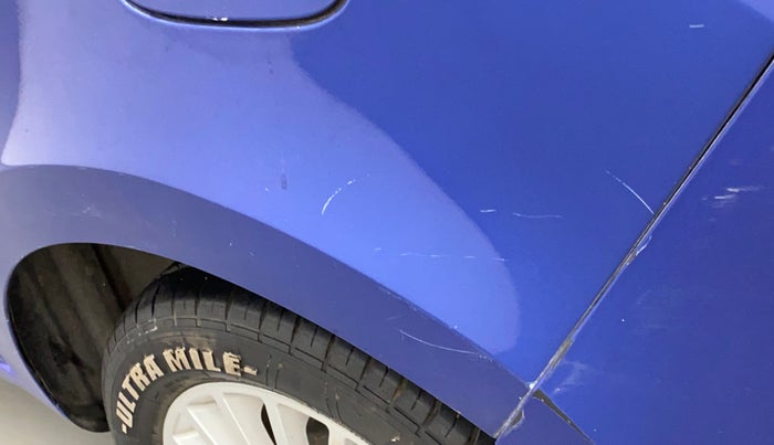 2015 Tata Zest XMA F-TRONIC DIESEL, Diesel, Automatic, 1,16,242 km, Left quarter panel - Minor scratches