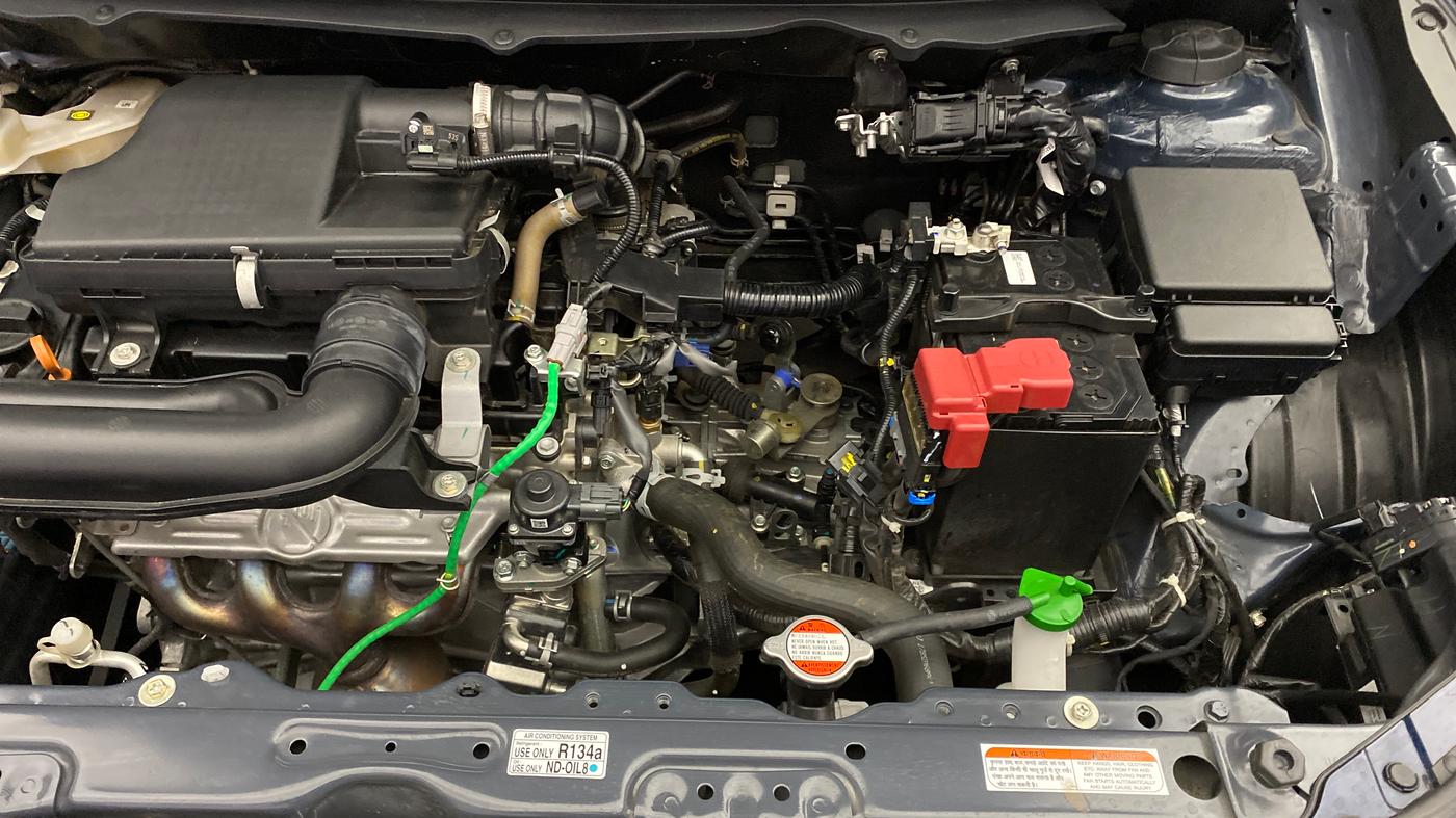 2025 Maruti Baleno DELTA PETROL 1.2, Petrol, Manual, 10,650 km, Engine View - Left