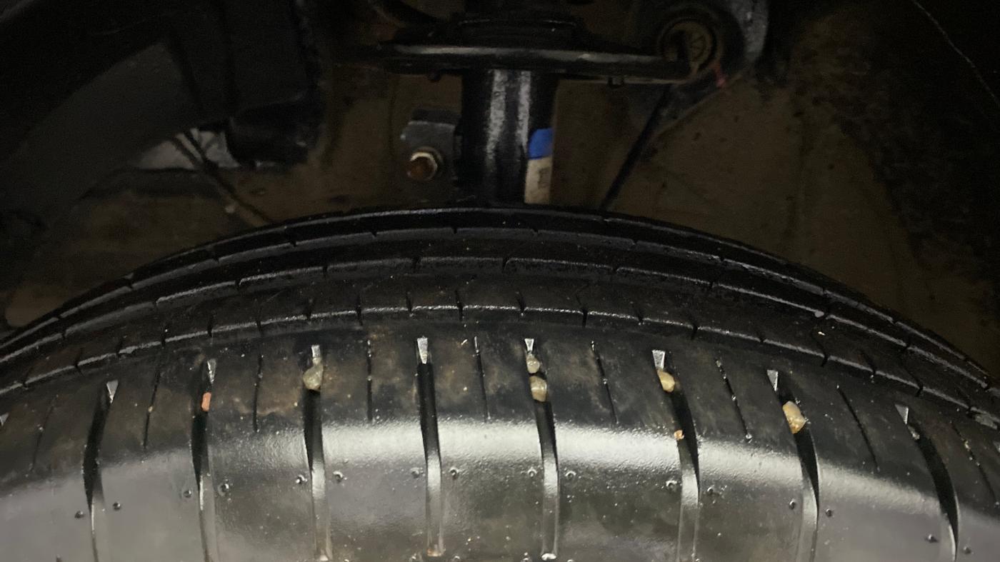 2025 Maruti Baleno DELTA PETROL 1.2, Petrol, Manual, 10,650 km, Left Front Tyre Tread