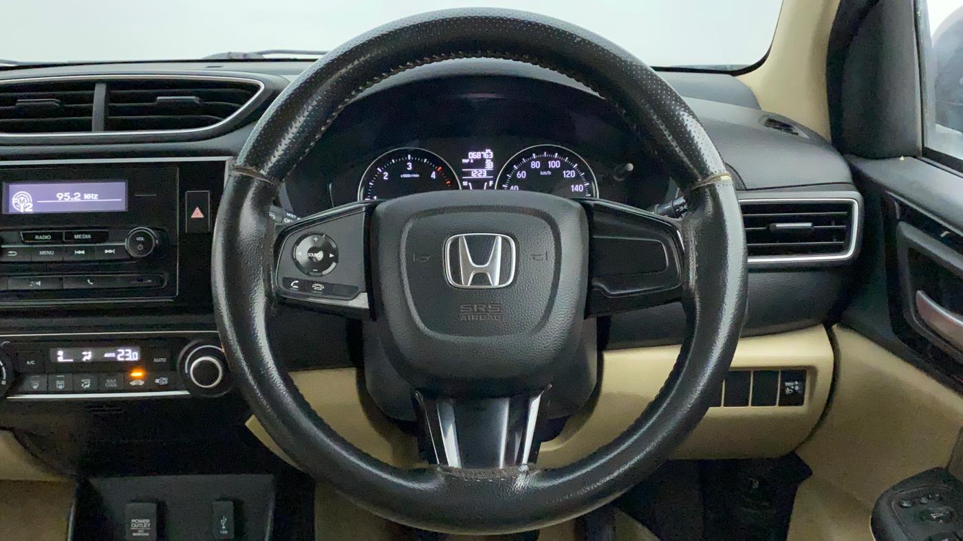 2019 Honda Amaze 1.5L I-DTEC V, Diesel, Manual, 68,763 km, Steering Wheel Close Up