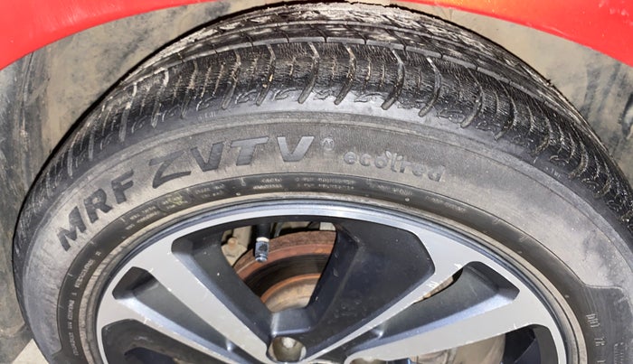 2021 Tata ALTROZ XZ I-TURBO PETROL, Petrol, Manual, 24,564 km, Right Front Tyre Tread