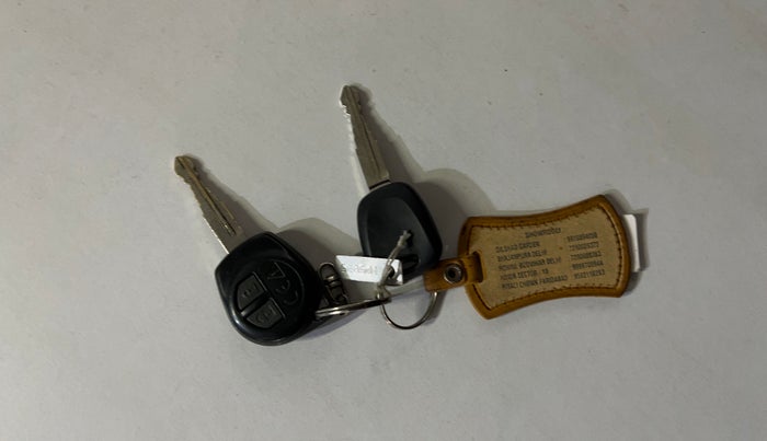 2020 Maruti S PRESSO VXI AMT, Petrol, Automatic, 24,199 km, Key Close Up