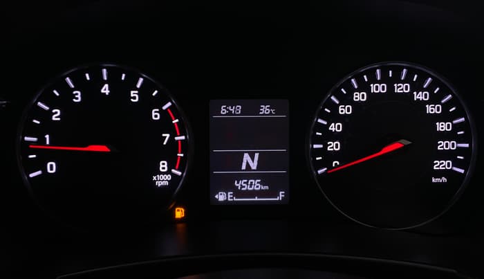 2025 Maruti Dzire VXI AMT, Petrol, Automatic, 4,502 km, Odometer Image