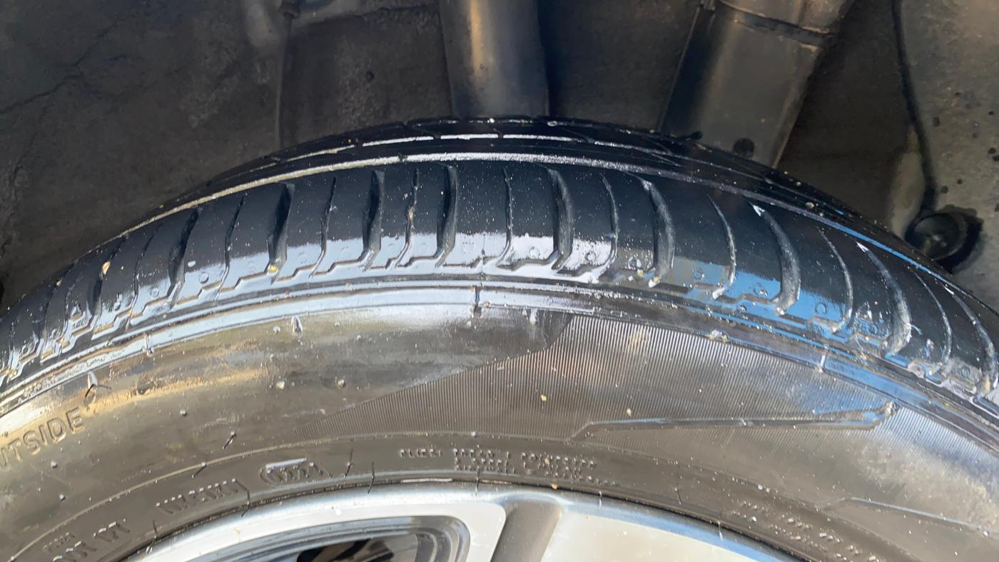 2020 Hyundai AURA SX PLUS 1.2 AMT, Petrol, Automatic, 59,731 km, Left Rear Tyre Tread