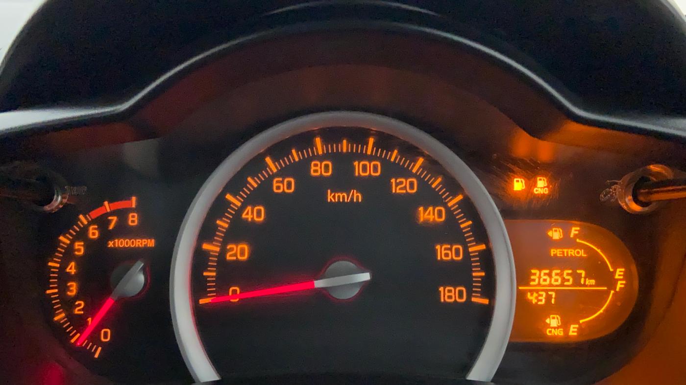 2018 Maruti Celerio VXI CNG OPT, CNG, Manual, 36,703 km, Odometer Image