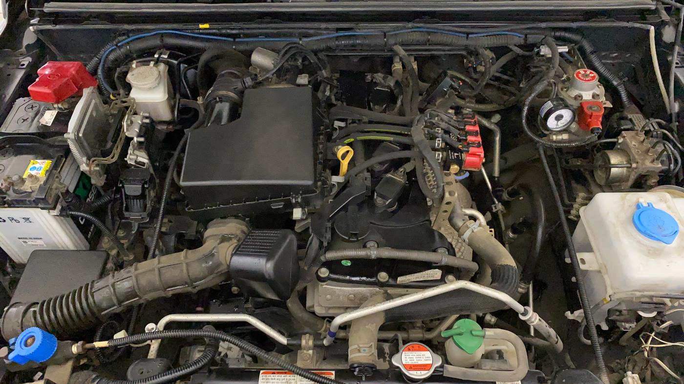 2023 Maruti JIMNY ZETA ALL GRIP PRO , CNG, Manual, 35,288 km, Engine View