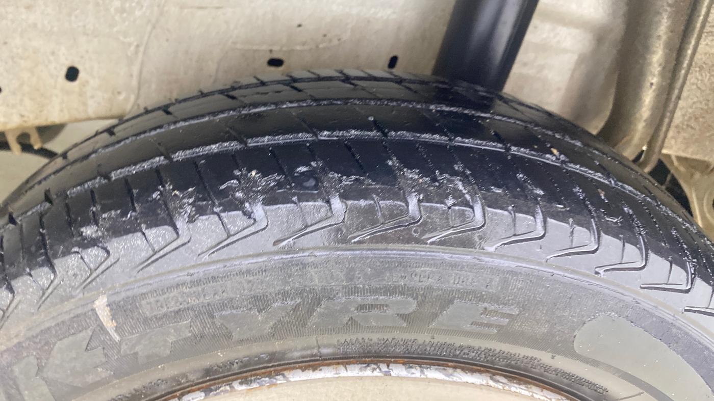 2018 Maruti Celerio LXI, Petrol, Manual, 68,348 km, Left Rear Tyre Tread