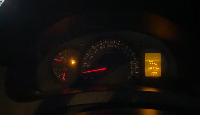 2017 Maruti Swift LXI (O), Petrol, Manual, 60,757 km, Odometer Image