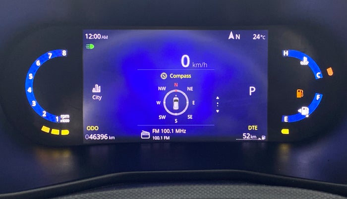 2024 Tata NEXON Creative Plus S 1.2 Revotron 6AMT Dark Edition, CNG, Automatic, 46,394 km, Odometer Image