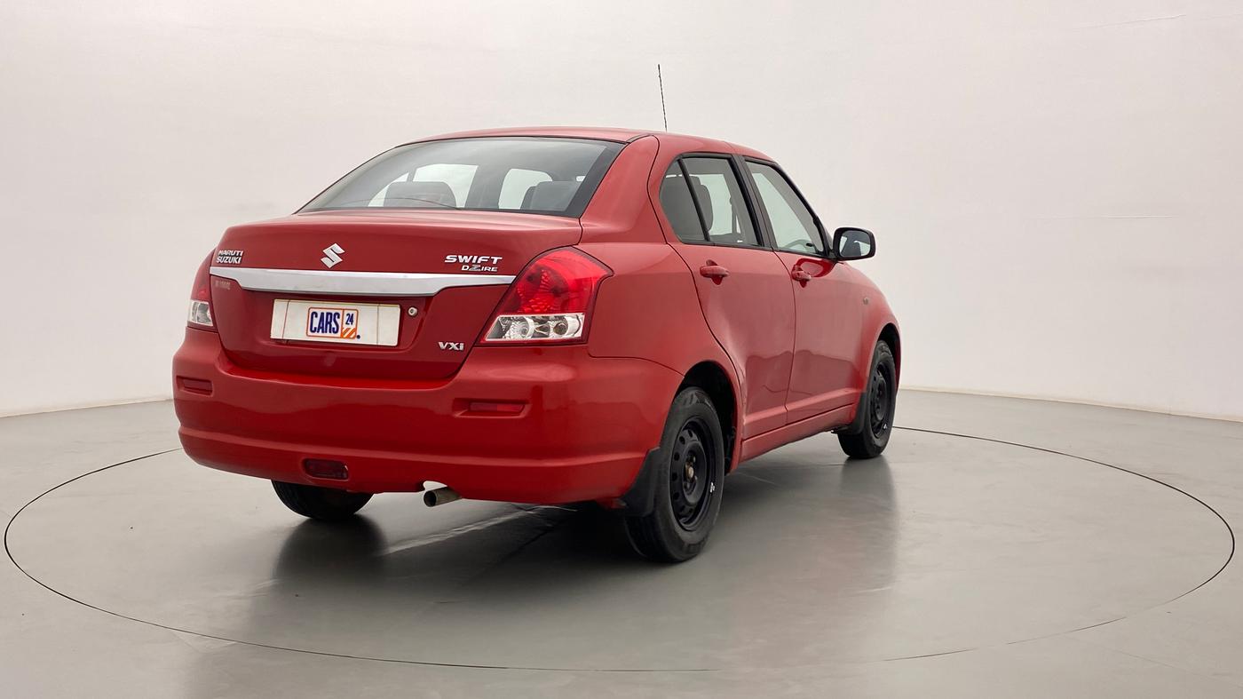 2009 Maruti Swift Dzire VXI 1.3, Petrol, Manual, 70,353 km, Right Back Diagonal